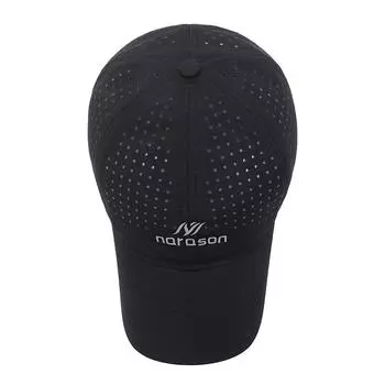 Новая мужская быстросохнущая летняя кепка с сетчатым козырьком, дышащая бейсболка, простая повседневная кепка Adjustable тёмно-синий