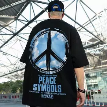 Новая мужская футболка с 3d красочным принтом, летняя модная мужская футболка, топы с короткими рукавами и принтом мира, свободные большие футболки Harajuku XL