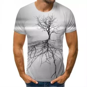 Новая мужская футболка с 3D-печатью, цифровая печать, геометрическая абстракция, мужская одежда, блузка с короткими рукавами XS