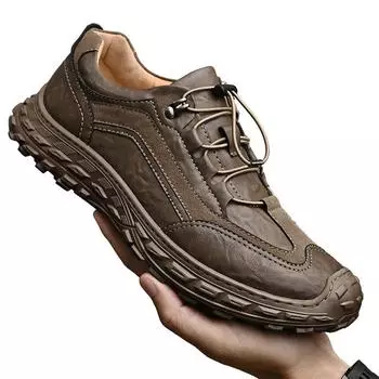 Новая мужская хлопковая обувь теплая и бархатистая, удобная и повседневная, морозостойкая и утепленная хлопковая обувь, и молодежный спортивный стиль больших размеров для внешней торговли 38 хаки