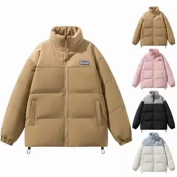 Новая мужская и женская рабочая одежда в стиле ретро для спорта и отдыха, утепленная хлопковая куртка S хаки