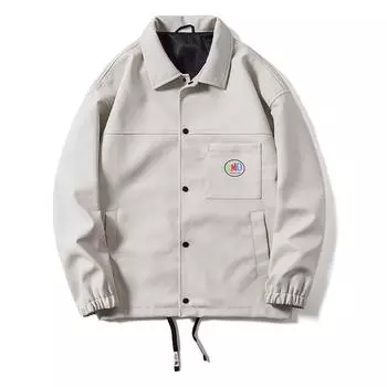 Новая мужская кожаная куртка с лацканами в корейском стиле, красивая куртка, тонкая, модная одежда для подростков и студентов S