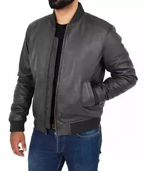 Новая мужская куртка из натуральной овчины, стильная черная, ручная работа, мотоциклетная байкерская куртка XS чёрный