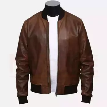 Новая мужская куртка из натуральной овчины цвета загара, натуральная кожа ручной работы из овчины, мягкая, стильная S коричневый