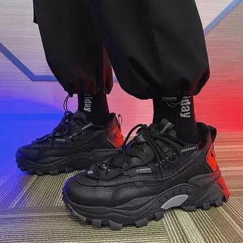 Новая мужская модная повседневная обувь для мальчиков и студентов, трендовые удобные кроссовки на мягкой подошве, мужские классические дышащие кеды 39 чёрный