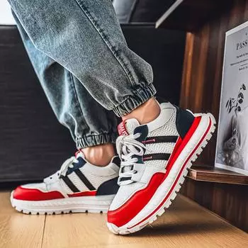 Новая мужская модная повседневная обувь для мальчиков и студентов, трендовые удобные кроссовки на мягкой подошве, мужские классические дышащие кеды 39 чёрный