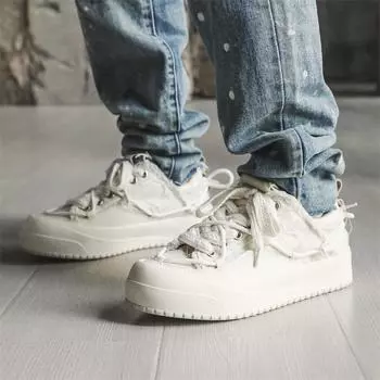 Новая мужская обувь нишевая пара низкие парусиновые кеды мужская спортивная и повседневная обувь для скейтборда X230 35 бежевый