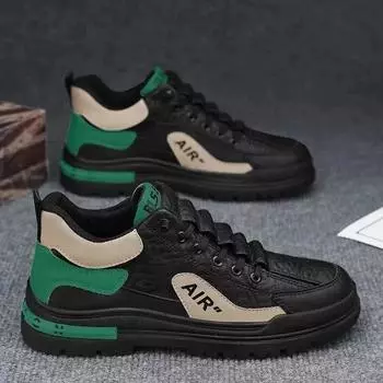 Новая мужская обувь, удобная мужская повседневная обувь на плоской подошве со шнуровкой, уличные мужские кроссовки, модная спортивная вулканизированная обувь, мужская 39