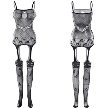 Новая мужская одежда для взрослых, чулки для всего тела, мужское нижнее белье, эротическое сетчатое боди для джентльменов, бойфрендов, мужей, сексуальное боди-чулки One Size