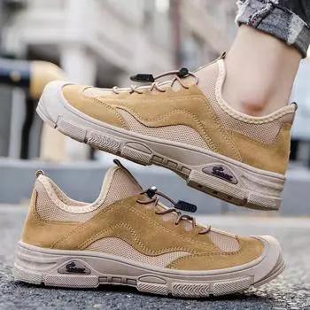 Новая мужская повседневная обувь. Удобная дышащая нескользящая мужская прогулочная обувь. 39