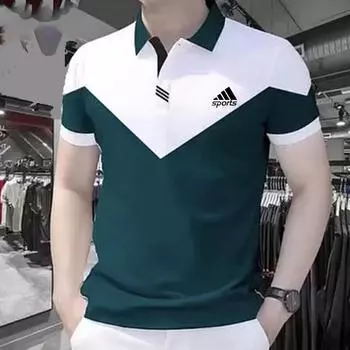 Новая мужская рубашка-поло с самым маленьким фасоном, подходящая как мужчинам, так и женщинам. S