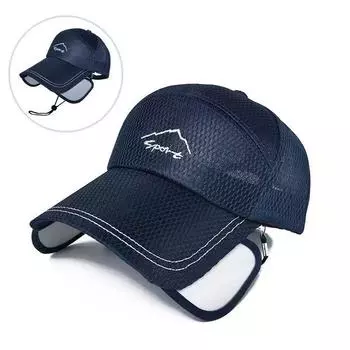 Новая мужская сетчатая тонкая бейсболка для отдыха на природе для рыбалки дышащая кепка-утка летняя солнцезащитная шляпа солнцезащитная шляпа Adjustable