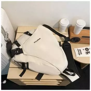 Новая мужская сумка через плечо, многофункциональная повседневная сумка на одно плечо, большая вместимость, сумки-мессенджеры для мужчин белый