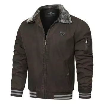 Новая мужская весенняя теплая бархатная куртка с лацканами, кожаный свитер, куртка мужская свободная куртка XL