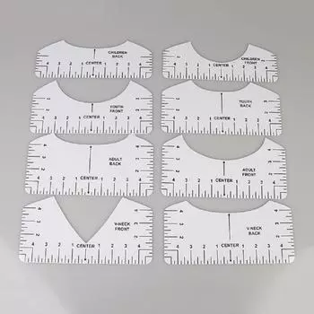 Новая направляющая для футболки для выравнивания винила - инструмент для центровки - термопресс или Cricut