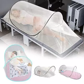 Новая наружная противомоскитная сетка для путешествий, складные легкие небольшие противомоскитные сетки, односпальная палатка для кемпинга от комаров для университетского общежития