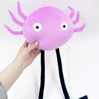 Новая настольная игра KinitoPET Plus для домашних животных, розовый шар ужасов, плюшевая игрушка-кукла фиолетовый