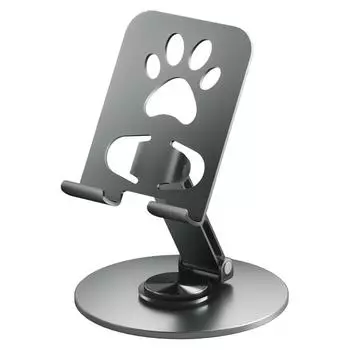 Новая настольная подставка для мобильного телефона, вращающаяся подставка для планшета, декомпрессионная, многофункциональная, складная, с теплоотводом, ленивая подставка серебряный