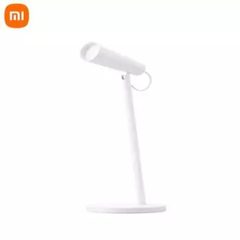 Новая настольная зарядная лампа Xiaomi Mijia, перезаряжаемая батарея 2000 мАч, 3 режима затемнения, 2600K, 3200K, 4500K, окружающий свет белый