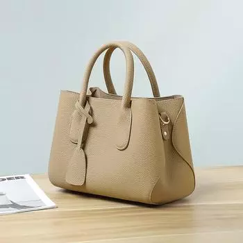 Новая натуральная кожаная ручная сумка через плечо для женщин с большой вместимостью из коровьей кожи атмосферная сумка для мам среднего возраста