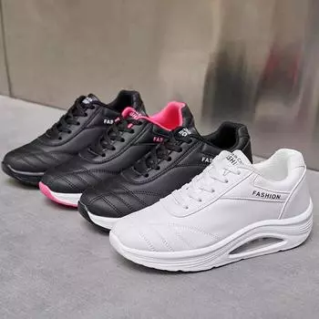 Новая непромокаемая осенне-зимняя обувь для мам из суперволокна, трясущаяся обувь, спортивная обувь, женская обувь больших размеров, большие размеры 35 белый