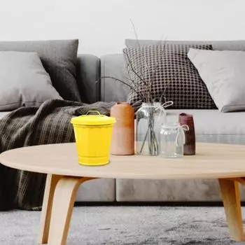 Новая нержавеющая сталь для выращивания растений, анти-трещины, корзина для хранения мелочей, бытовые принадлежности, мусорное ведро чёрный