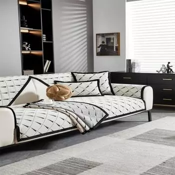 Новая нескользящая подушка Four Seasons Universal High-grade Sense Cover Cloth Cover Sofa Cushion 70x70