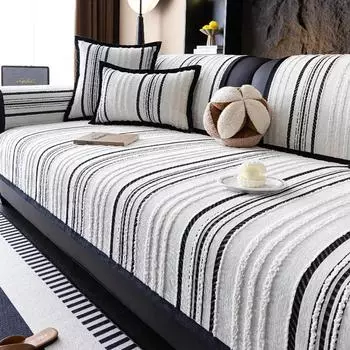 Новая нескользящая подушка Four Seasons Universal High-grade Sense Cover Cloth Cover High-grade Chenille Sofa Подушка 70x70