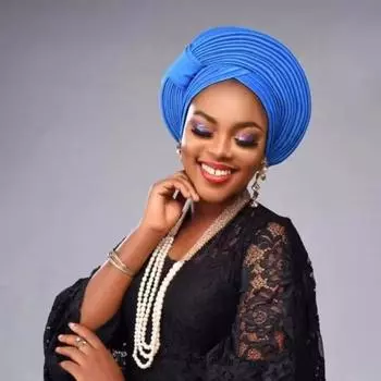 Новая нигерийская свадебная элегантная регулируемая многослойная африканская шляпа Baotou Hat