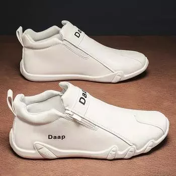 Новая обувь для отдыха, мужские роскошные ботинки с круглым носком, прогулочная обувь, удобные высокие кроссовки для отдыха на открытом воздухе, мужская обувь 42