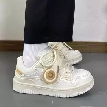 Новая обувь в стиле Ins, женские кроссовки большого размера на толстой подошве 36