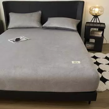 Новая однотонная бархатная простыня из молочного цвета, матовая теплая, приятная для кожи активная печать и крашение, бархатное покрывало для постельного белья 120*200cm