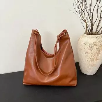 Новая однотонная сумка на плечо с пряжкой в стиле вестерн из плутония для женщин, горячая распродажа, простая модная мягкая простая дорожная сумка