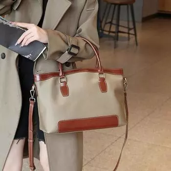 Новая осенне-зимняя сумка через плечо большой емкости для женщин, сумка высокого класса из нейлоновой ткани