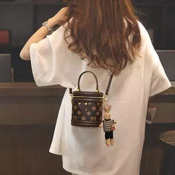 Новая осенне-зимняя сумка-ведро, сумка через плечо, высококачественная легкая роскошная мини-сумка