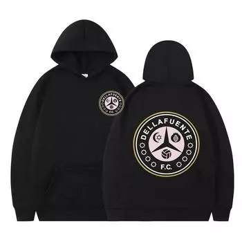 Новая осенне-зимняя тенденция Amazon с принтами: европейские и американские мужские и женские свободные толстовки со шляпами S