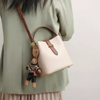 Новая осенне-зимняя женская сумка через плечо из натуральной кожи, универсальная высококачественная сумка