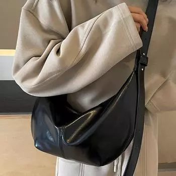 Новая осенне-зимняя женская сумка Высококачественная сумка через плечо Maillard Commuter Crossbody Bag Сумка-пельмень