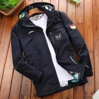 Новая осенняя мужская куртка, молодежная, большого размера, свободная, мужская, повседневная, рабочая куртка S