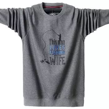 Новая осенняя мужская одежда, толстовки, мужские повседневные свободные толстовки, модная толстовка с капюшоном, теплая толстовка больших размеров M серый