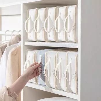 Новая отделка для нижнего белья, коробка для гардероба, складной ящик, отделка для дома и полка для хранения Five-compartment storage