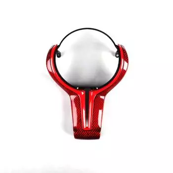 Новая отделка рулевого колеса из углеродного волокна M Power сменная крышка для BMW F87 M2 F80 M3 F82 M4 F10 M5 F06 F12 F13 M6