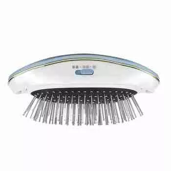 Новая отрицательная ионизированная антистатическая расческа для волос портативная электрическая массажная расческа для кожи головы синяя