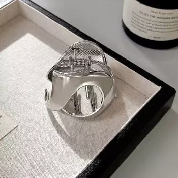 Новая панк-геометрическая металлическая Золотая, серебряная простая заколка для волос, коготь для женщин, модный большой зажим для краба, корейские аксессуары для головных уборов