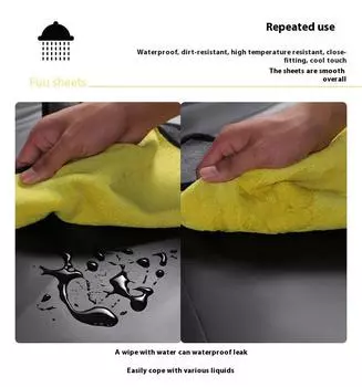 Новая пара игра Водонепроницаемая простыня Сексуальная простыня Водонепроницаемая ПУ простыня Маслостойкий СПА матрас Черный ПВХ Толстый Пластиковый Кожаный 80x100CM