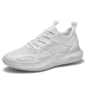 Новая пара мужских модных спортивных кроссовок из сетки, дышащие, универсальные, повседневные, большого размера 48 35