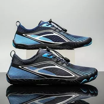 Новая пара противоскользящих пляжных туфель, легкая дышащая удобная обувь для плавания, обувь для фитнеса 35