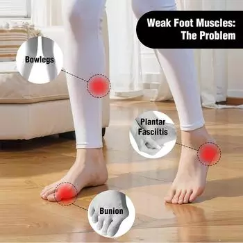 Новая пара синих силиконовых разделителей для пальцев ног, массажер для стоп для облегчения подошвенного фасциита