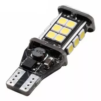 Новая пара светодиодных ламп T15 921 912 T15 3030 24SMD 12В-24В для фонарей заднего хода автомобиля
