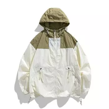 Новая парная мужская и женская летняя солнцезащитная одежда, дышащая, анти-УФ-защитная уличная кожаная одежда, куртка XS